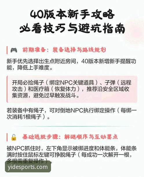 亿德体育平台新手必看：3个快速上手技巧与避坑指南